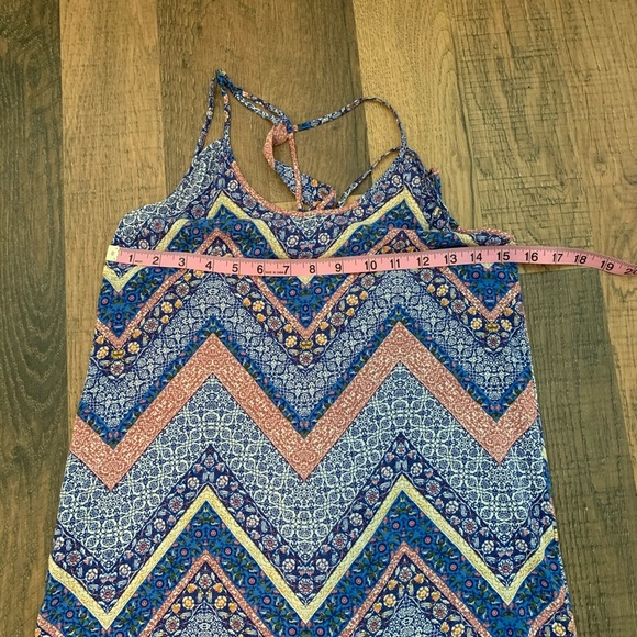 Just Love Floral Tank Top Sz M - Picture 6 of 7